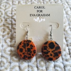 Carol for Eva Graham Safari Collection Earrings
